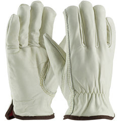 ‎77-268/XL Insulated Drivers Gloves - Top Grain Cowhide Drivers - Premium - Red Foam Lining - Keystone Thumb - Exact Tool & Supply