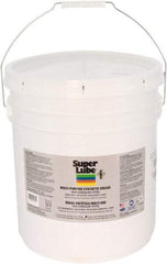 Synco Chemical - 30 Lb Pail Synthetic General Purpose Grease - Translucent White, Food Grade, 450°F Max Temp, NLGIG 2, - Exact Tool & Supply