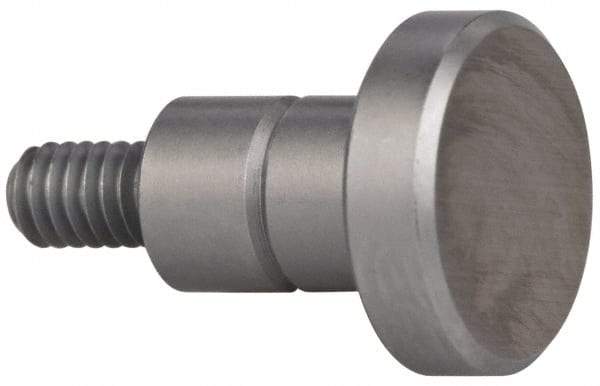 Mitutoyo - #4-48, 3/8" Ball Diam, Carbide Flat Contact Point - 3/8" Contact Point Length, Use with AGD 1,2,3,4 - Exact Tool & Supply