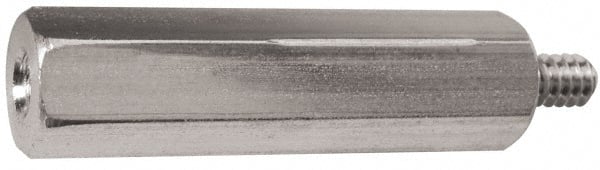 Electro Hardware - M3.5x0.6, 22.35mm OAL, 6mm Across Flats, Stainless Steel Male/Female Hex Circuit Board Standoff - Exact Tool & Supply