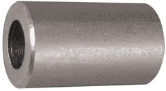 Electro Hardware - 3.2 to 3.6mm ID x 6mm OD, M3 Screw, Grade 303 Stainless Steel Female Unthreaded Circuit Board Spacer - Round Body, Uncoated, 24mm OAL - Exact Tool & Supply