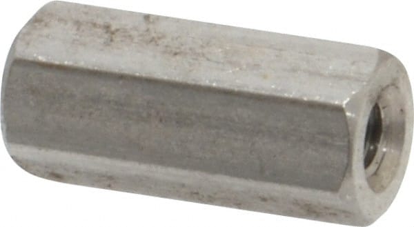 Electro Hardware - M3x0.50, 14mm OAL, 6mm Across Flats, Stainless Steel Female Hex Circuit Board Standoff - Exact Tool & Supply