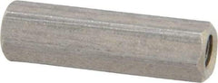 Electro Hardware - M4x0.70, 23mm OAL, 6mm Across Flats, Stainless Steel Hex Partially Threaded Female Circuit Board Standoffs - 23mm Thread Depth, 23mm Body Length, Uncoated - Exact Tool & Supply
