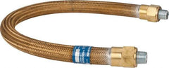 Thomas & Betts - 1/2" Trade, Bronze Compression Flexible Liquidtight Conduit Coupling - Noninsulated - Exact Tool & Supply