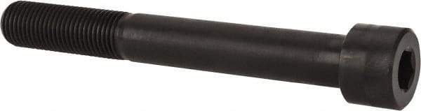Holo-Krome - 1-1/2 - 6 UNC Hex Socket Drive, Socket Cap Screw - Alloy Steel, Black Oxide Finish, Partially Threaded, 12" Length Under Head - Exact Tool & Supply