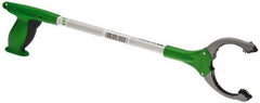 Unger - 24" Long Trash Pick Up Tool - Aluminum, Use for Bottles, Cans, Debris, Paper - Exact Tool & Supply