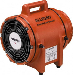 Allegro - 8" Inlet, Electric AC Axial Blower - 0.33 hp, 831 CFM, 115 Max Voltage Rating - Exact Tool & Supply
