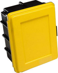 PRO-SAFE - Facepiece Wall Storage Case w/Label Kit - Plastic - Exact Tool & Supply