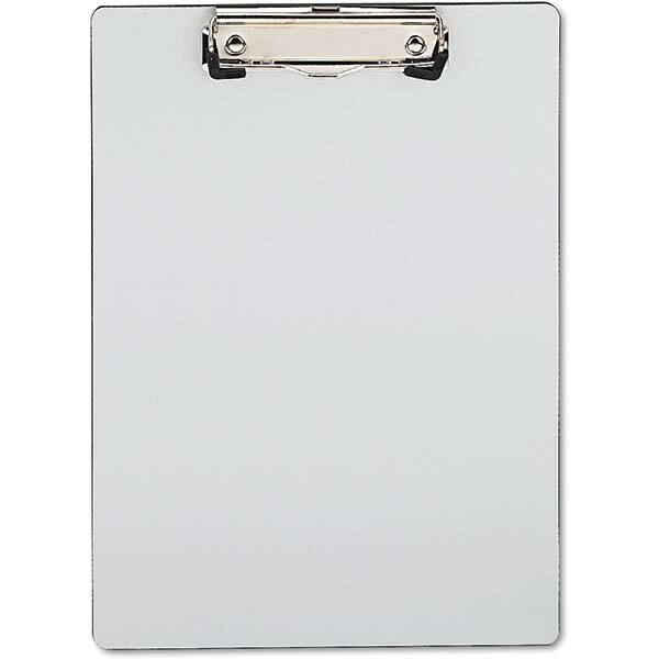 UNIVERSAL - Clip Boards Color: Silver Length (Decimal Inch): 8.9000 - Exact Tool & Supply
