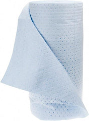 PRO-SAFE - 60 Gal Capacity per Package, Oil Only Roll - 150' Long x 30" Wide, Blue, Polypropylene - Exact Tool & Supply