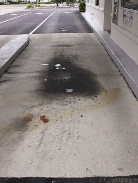 Made in USA - Chemical Cleaners & Liquid Spill Control Type: Clean Crete Container Size (Lb.): 5.00 - Exact Tool & Supply