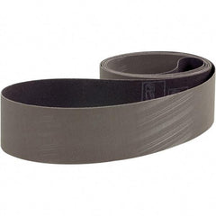 3M - 4" Wide x 132" OAL, A30 Grit, Aluminum Oxide Abrasive Belt - Aluminum Oxide, Coated, Cloth Backing, Dry, Series 237AA - Exact Tool & Supply