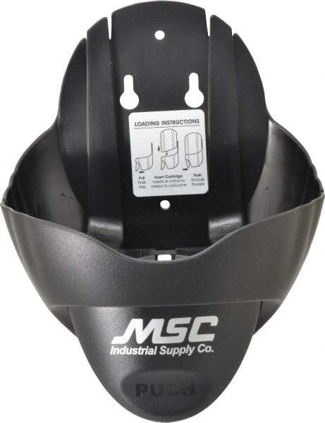 PRO-SOURCE - 4500 mL Liquid Soap Dispenser Hardware - ABS Plastic, Hanging, Black - Exact Tool & Supply