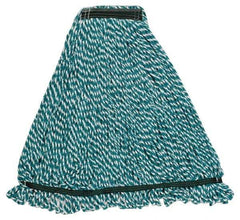 Rubbermaid - Green Head Band, Medium Microfiber Mop Pad - Exact Tool & Supply