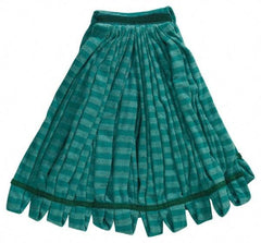 Rubbermaid - Green Head Band, Medium Microfiber Mop Pad - Exact Tool & Supply