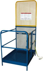 Vestil - 89" Platform - Forklift Work Platform, 1,000 Lb Capacity, 89-5/8" Platform Height, 36" Base Width x 36" Base Depth - Exact Tool & Supply
