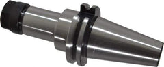 Parlec - 1mm to 13mm Capacity, 4.12" Projection, CAT40 Taper Shank, ER20 Collet Chuck - 6.81" OAL - Exact Tool & Supply