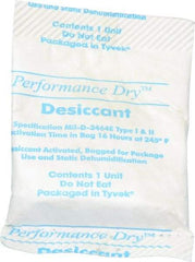 Made in USA - 1 Ounce Desiccant Packet - Silica Gel - Exact Tool & Supply