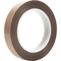 3M - 36 Yd x 3/4" Brown PTFE Film Tape - Exact Tool & Supply