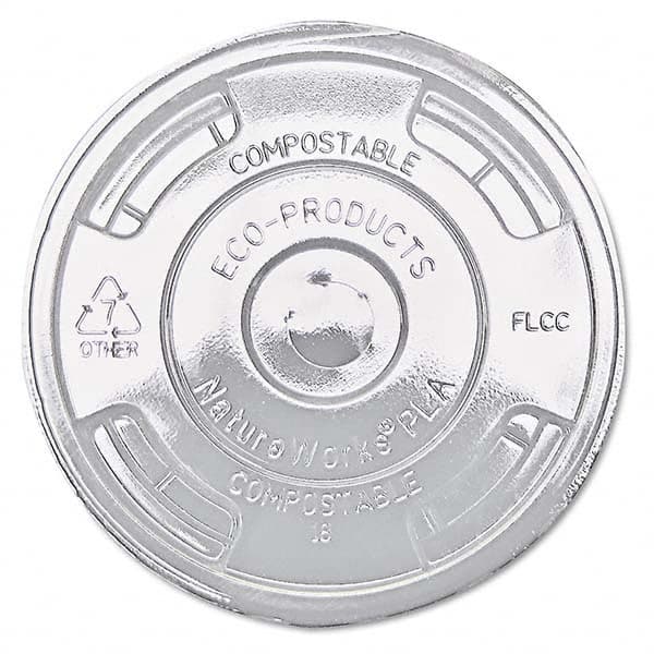 ECO PRODUCTS - GreenStripe Renewable & Compost Cold Cup Flat Lids, F/9-24 oz, 100/PK, 10 PK/CT - Exact Tool & Supply
