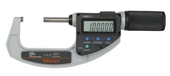 Mitutoyo - 1"" Min Carbide IP54 Quickmike Electronic Outside Micrometer - Exact Tool & Supply