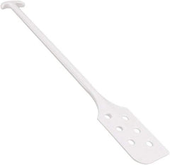 Remco - White Polypropylene Mixing Paddle with Holes - 40" Overall Length - Exact Tool & Supply
