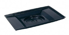Made in USA - 37" Long x 24" Wide Oil Drain Pan - Polyethelyne - Exact Tool & Supply