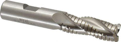 Value Collection - 5/8" Diam, 1-5/8" LOC, 3 Flute Cobalt Roughing & Finishing Square End Mill - Uncoated, 3-3/4" OAL, 5/8" Shank Diam, Weldon Shank, 30° Helix, Non-Centercutting - Exact Tool & Supply