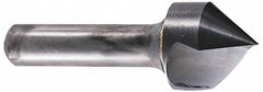 Hertel - 1-1/4" Head Diam, 3/4" Shank Diam, 1 Flute 82° Solid Carbide Countersink - Exact Tool & Supply