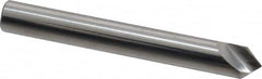 Hertel - 1/4" Head Diam, 1/4" Shank Diam, 1 Flute 82° Solid Carbide Countersink - Exact Tool & Supply