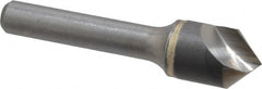 Hertel - 5/8" Head Diam, 3/8" Shank Diam, 1 Flute 90° Solid Carbide Countersink - Exact Tool & Supply