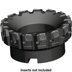 Kennametal - 2" Cut Diam, 3/4" Arbor Hole Diam, Indexable Square-Shoulder Face Mill - Exact Tool & Supply