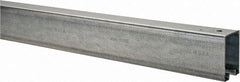 National Mfg. - 6 Ft Long, 450 Lb Capacity, Straight Boxrail - Galvanized, Series 5116 - Exact Tool & Supply