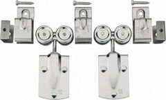 National Mfg. - Box Rail Hanger with Brackets - Use with Square Box Track - Exact Tool & Supply