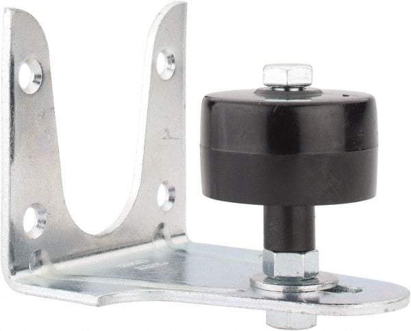 National Mfg. - Commercial Zinc Plated Steel Stay Roller - Up to 2-1/4" Door Thickness - Exact Tool & Supply