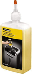FELLOWES - Shredder Lubricant Oil - Use with Shredder - Exact Tool & Supply