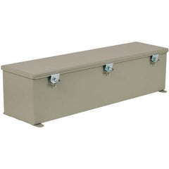 Wiegmann - NEMA 12 Steel Junction Box Enclosure with Hinge Cover - Exact Tool & Supply