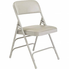 National Public Seating - Folding Chairs Pad Type: Folding Chair w/Vinyl Padded Seat Material: Vinyl; Steel - Exact Tool & Supply