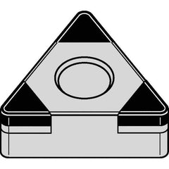 Kennametal - TNGA332 MT Grade KBH20 PCBN Turning Insert - Nano-Composite Finish, 60° Triangle, 3/8" Inscr Circle, 3/16" Thick, 1/32" Corner Radius - Exact Tool & Supply