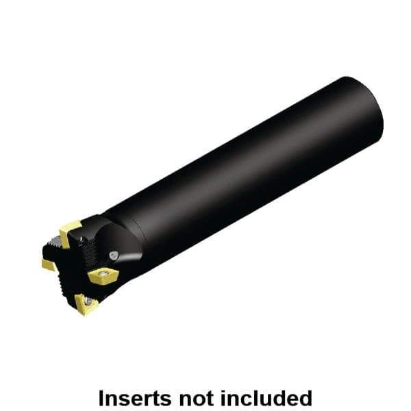 Kennametal - 32mm Cut Diam, 11mm Max Depth of Cut, 25mm Shank Diam,Indexable Plunge End Mill - Cylindrical Shank, SD.T 43.. Insert Style, Through Coolant - Exact Tool & Supply