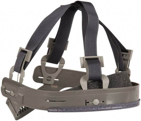 MSA - 4 Point Suspension, Pinlock, Replacement Suspension - MSA V-Gard Compatibility, Nylon - Exact Tool & Supply