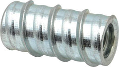 Powers Fasteners - 1/2" Diam, 1-11/16" OAL, 2-1/4" Min Embedment Drop-In Concrete Anchor - Steel, Zinc-Plated Finish, 29/32" Thread Length - Exact Tool & Supply