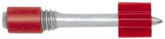 Powers Fasteners - 1/4-20 Thread, 0.145" Shank Diam, Grade 1062 Steel Powder Actuated Threaded Stud - 1" Shank Length, 1/2" Thread Length - Exact Tool & Supply