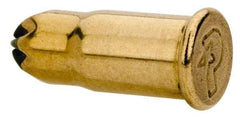 Powers Fasteners - Green, 0.22 Caliber, Power Load Powder Actuated Load - 2" Wide x 1-1/4" Deep x 2" High, For Use with HILTI DXE37; HILTI DXE72; P2200; P7200; RAMSET 721; RAMSET M70 - Exact Tool & Supply