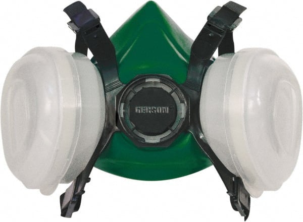 Gerson - Size L, P95 NIOSH Filter Rating, Thermoplastic Elastomer, Half Mask Facepiece Respirator Assembly - Exact Tool & Supply