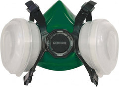 Gerson - Size M, P95 NIOSH Filter Rating, Thermoplastic Elastomer, Half Mask Facepiece Respirator Assembly - Exact Tool & Supply