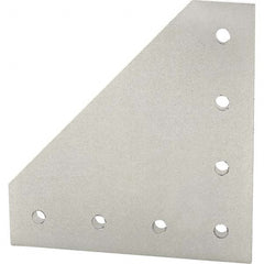 80/20 Inc. - 160mm Wide x 160mm Long Open Shelving Joining Plate - Exact Tool & Supply