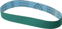 Metabo - 1-1/2" Wide x 30" OAL, 80 Grit, Ceramic Abrasive Belt - Ceramic, Coated - Exact Tool & Supply