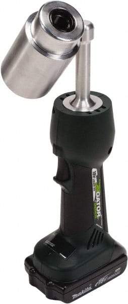 Greenlee - 7 Piece, 6" Punch Hole Diam, Hydraulic Standard Punch Kit - Round Punch, 14 Gage Mild Steel - Exact Tool & Supply