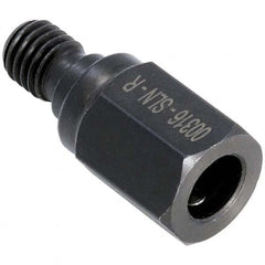 Techniks - Drill Adapters Shank Type: Threaded Shank Type: Straight Shank w/ Flat Adapter - Exact Tool & Supply